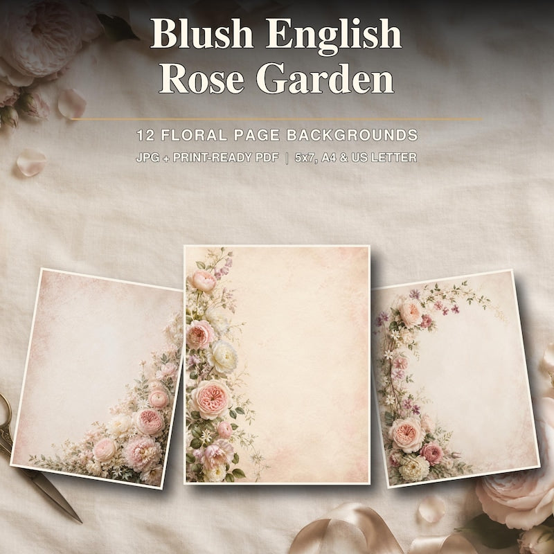 Example page backgrounds artwork from WillowDesignCoArt